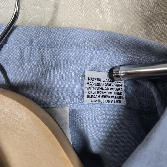 VTG Unique Accents Embroidered Shirt sz M* Blue Button Front Boho Cowgirl - Picture 12 of 15